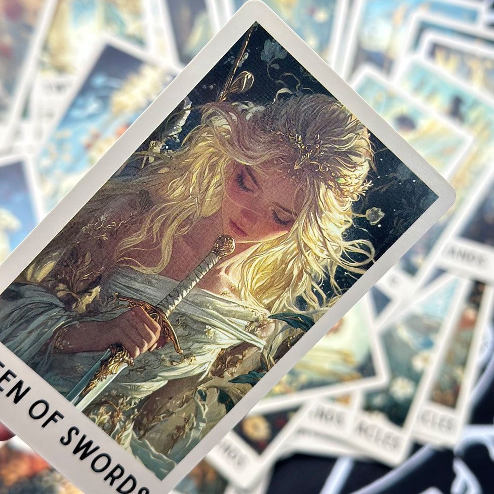 78 Enigmatic Bloom Tarot Cards - огляд і ціна Tarot Cards Deck With Guidebook
