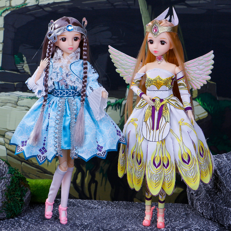 New Arrived 30cm Height Bjd Do - огляд і ціна Bjd Doll 1 6 Full Set With Clothes