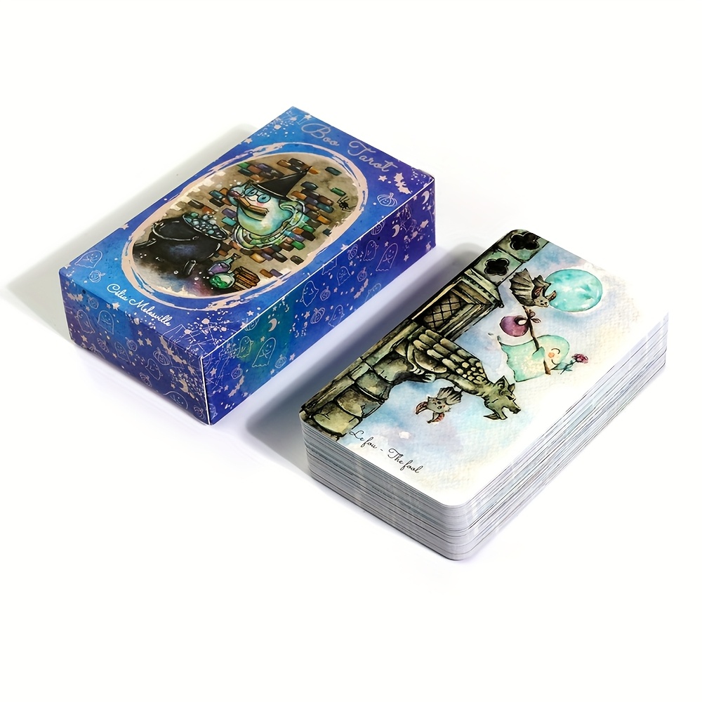 Boo Tarot Deck Ghosts Ghost Re - огляд і ціна Tarot Cards Deck With Guidebook