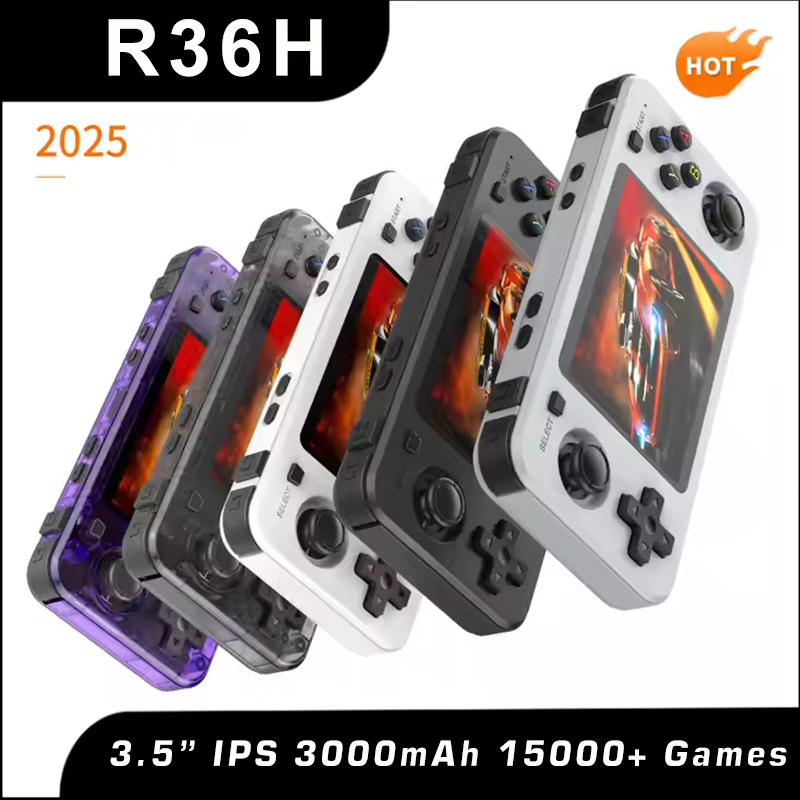 New R36H Retro Handheld Consol - огляд і ціна Retro Handheld Game Console R36S