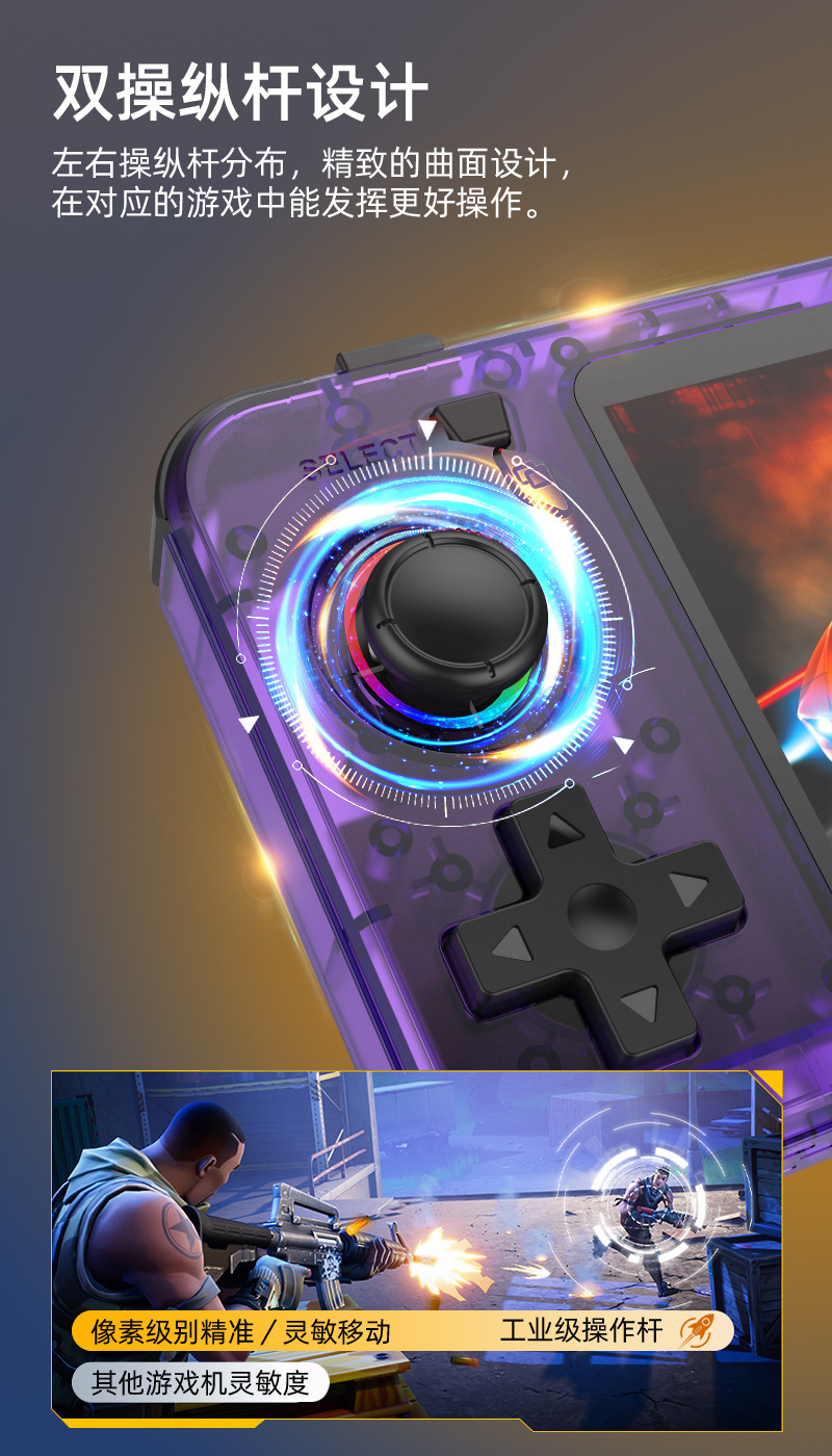 New R36H Retro Handheld Consol - огляд і ціна Retro Handheld Game Console R36S