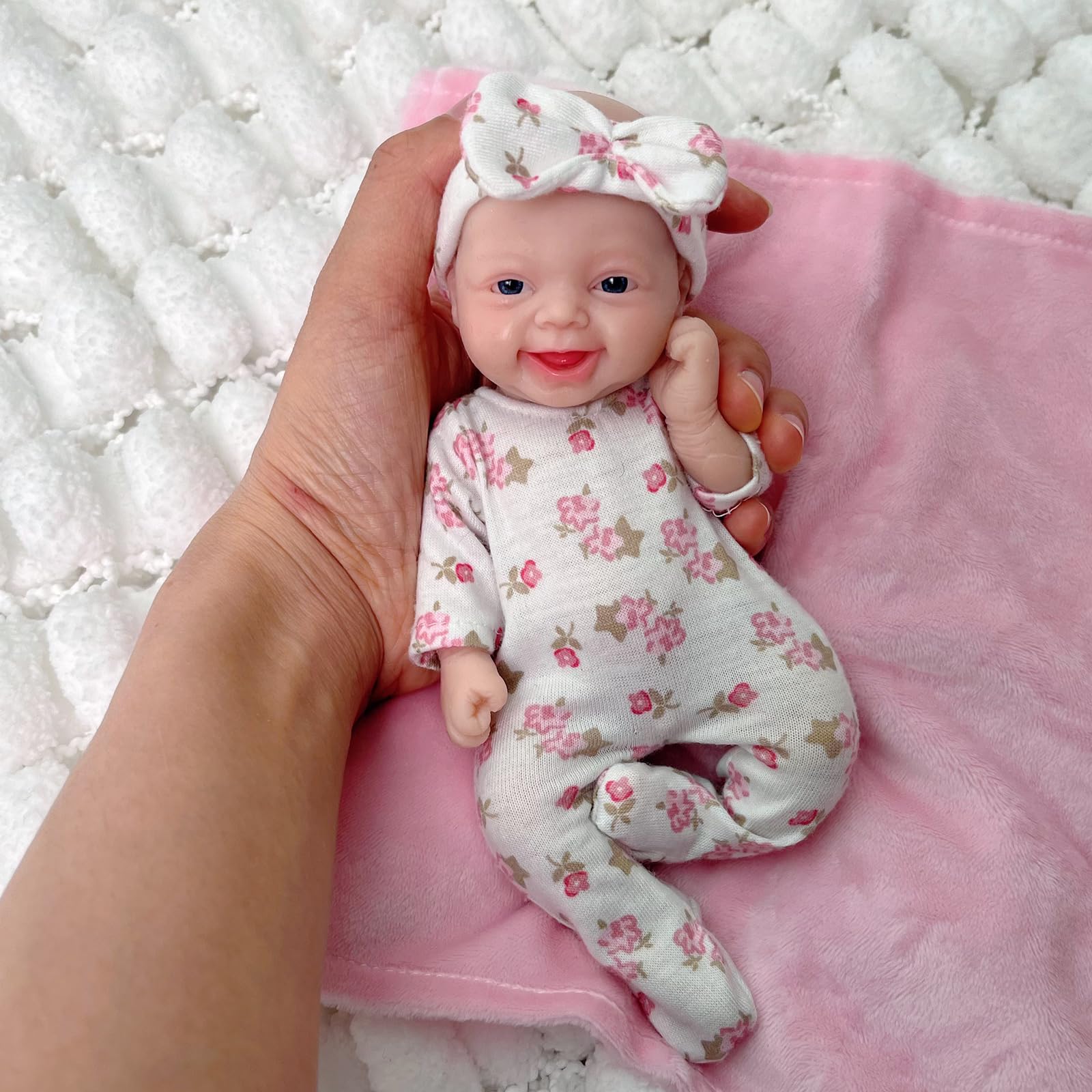 Blrags Reborn Baby Dolls 7 Inc - огляд і ціна Reborn Baby Doll Silicone Realistic