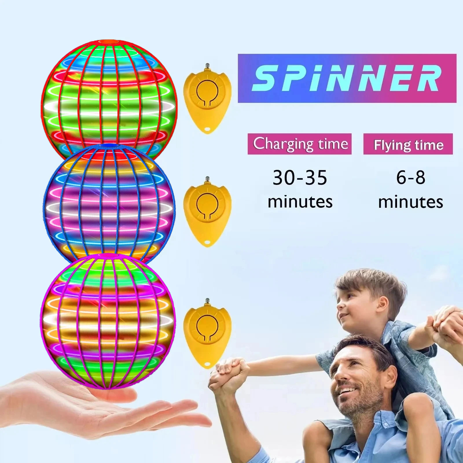 Flying Ball Boomerang Flyorb M - огляд і ціна Stem Solar Robot Kit For Kids