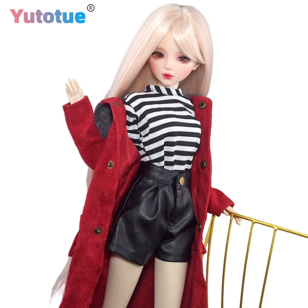 YUTOTUE 22 inch Height Female  - огляд і ціна Bjd Doll 1 6 Full Set With Clothes